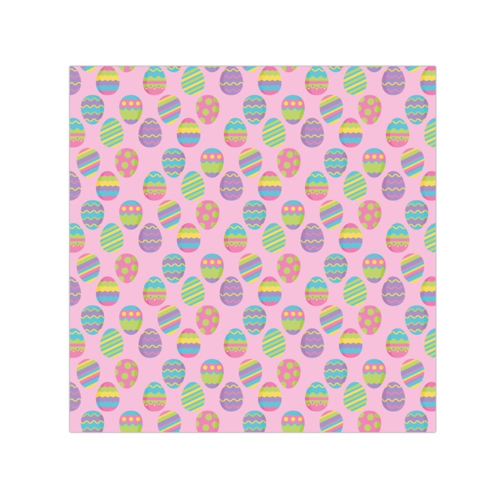 Egg Easter Eggs Pastel Digital Art Square Satin Scarf (30  x 30 )