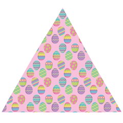 Egg Easter Eggs Pastel Digital Art Wooden Puzzle Triangle by Semog4