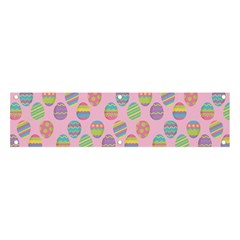 Egg Easter Eggs Pastel Digital Art Banner And Sign 4  X 1  by Semog4