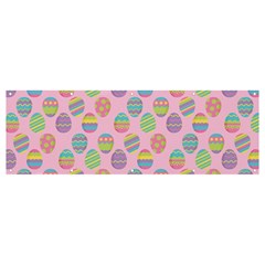 Egg Easter Eggs Pastel Digital Art Banner And Sign 12  X 4  by Semog4