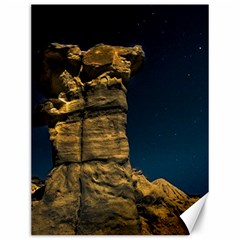 Ischigualasto Park Night Scene, San Juan Province, Argentina Canvas 12  X 16  by dflcprintsclothing