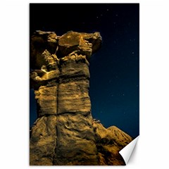 Ischigualasto Park Night Scene, San Juan Province, Argentina Canvas 20  X 30  by dflcprintsclothing