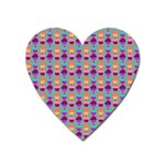 Pattern 209 Heart Magnet Front