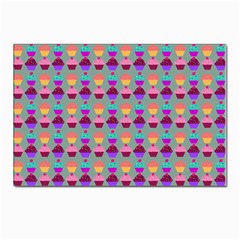 Pattern 209 Postcard 4 x 6  (pkg Of 10) by GardenOfOphir