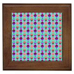 Pattern 210 Framed Tile by GardenOfOphir