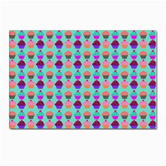 Pattern 210 Postcard 4 x 6  (pkg Of 10) by GardenOfOphir