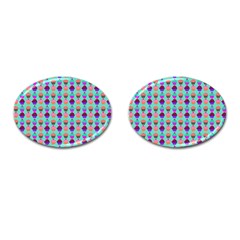 Pattern 210 Cufflinks (oval) by GardenOfOphir