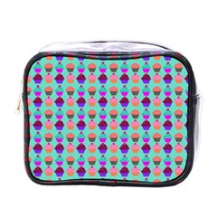 Pattern 210 Mini Toiletries Bag (one Side) by GardenOfOphir