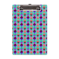 Pattern 210 A5 Acrylic Clipboard by GardenOfOphir