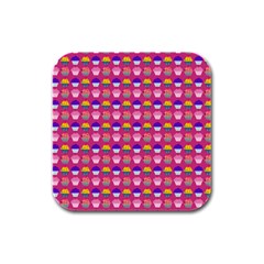 Pattern 211 Rubber Square Coaster (4 Pack) by GardenOfOphir