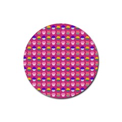 Pattern 211 Rubber Coaster (round) by GardenOfOphir