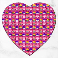 Pattern 211 Jigsaw Puzzle (heart) by GardenOfOphir