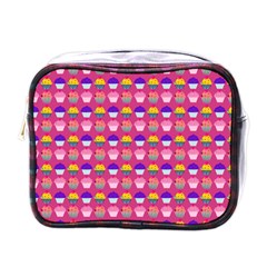 Pattern 211 Mini Toiletries Bag (one Side) by GardenOfOphir