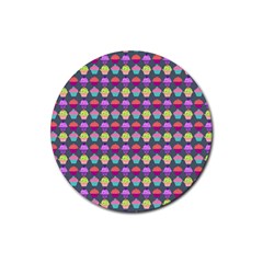 Pattern 212 Rubber Round Coaster (4 Pack) by GardenOfOphir