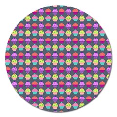 Pattern 212 Magnet 5  (round) by GardenOfOphir