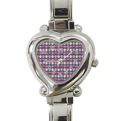 Pattern 212 Heart Italian Charm Watch by GardenOfOphir