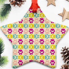 Pattern 214 Star Ornament (two Sides) by GardenOfOphir