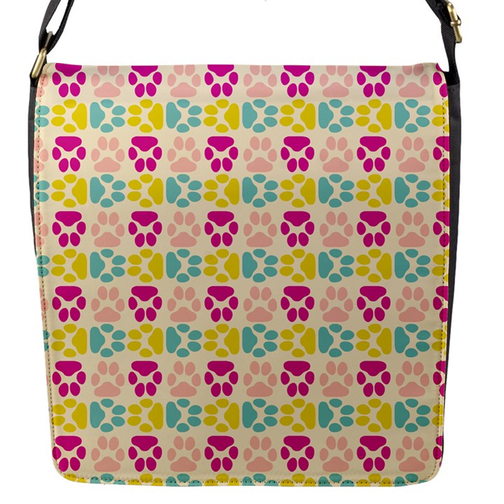 Pattern 214 Flap Closure Messenger Bag (S)