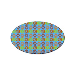 Pattern 213 Sticker Oval (10 Pack)