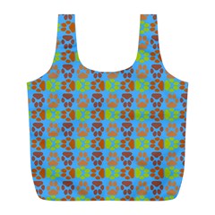 Pattern 213 Full Print Recycle Bag (l)