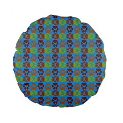 Pattern 213 Standard 15  Premium Flano Round Cushions by GardenOfOphir