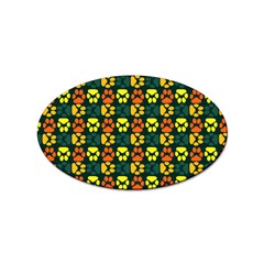 Pattern 215 Sticker Oval (10 Pack)