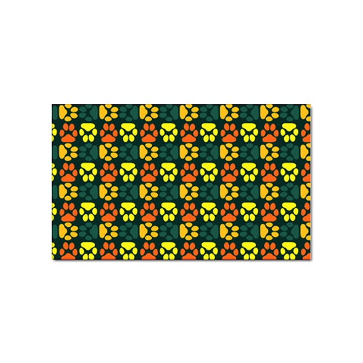 Pattern 215 Sticker Rectangular (100 pack)