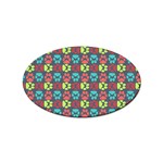 Pattern 217 Sticker (Oval) Front