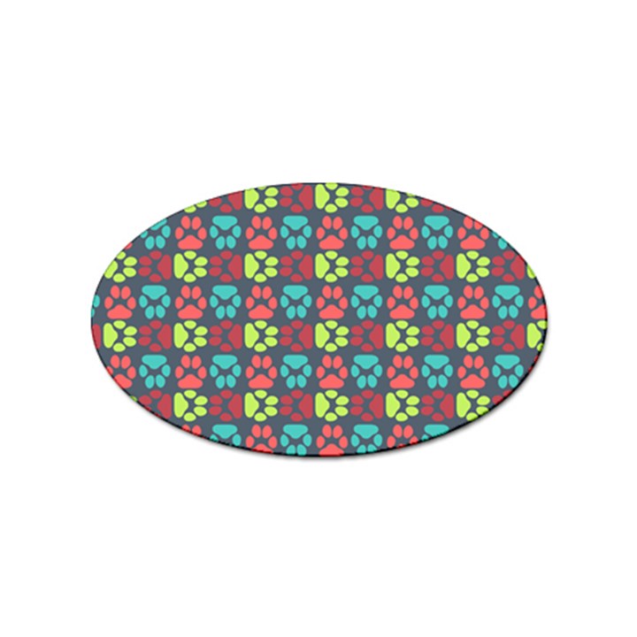 Pattern 217 Sticker (Oval)