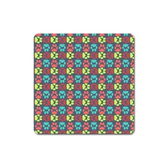 Pattern 217 Square Magnet by GardenOfOphir