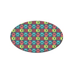 Pattern 217 Sticker Oval (10 Pack)