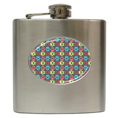 Pattern 217 Hip Flask (6 Oz) by GardenOfOphir