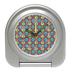 Pattern 217 Travel Alarm Clock by GardenOfOphir