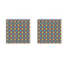 Pattern 217 Cufflinks (square) by GardenOfOphir