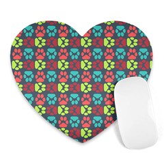 Pattern 217 Heart Mousepad by GardenOfOphir