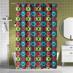 Pattern 217 Shower Curtain 48  X 72  (small)  by GardenOfOphir