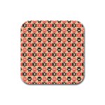 Pattern 216 Rubber Square Coaster (4 pack) Front