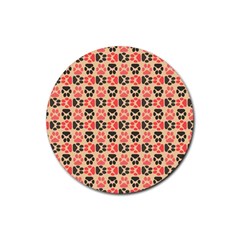 Pattern 216 Rubber Round Coaster (4 Pack) by GardenOfOphir