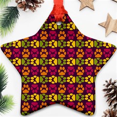 Pattern 218 Star Ornament (two Sides) by GardenOfOphir