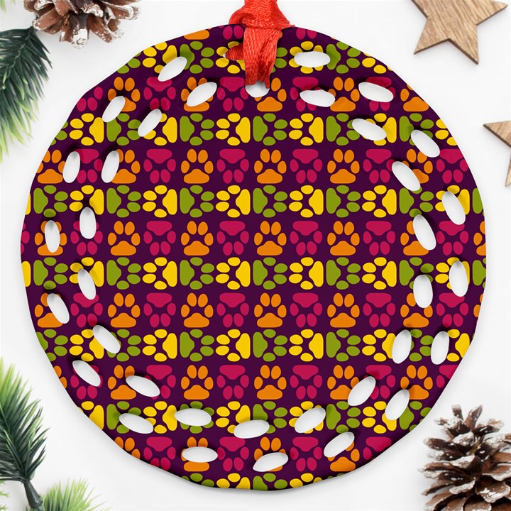 Pattern 218 Ornament (Round Filigree)