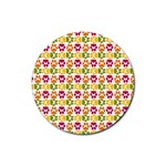 Pattern 219 Rubber Coaster (Round) Front