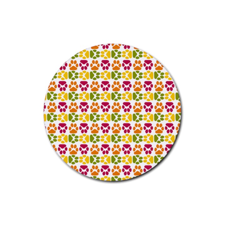 Pattern 219 Rubber Coaster (Round)