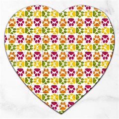 Pattern 219 Jigsaw Puzzle (heart) by GardenOfOphir