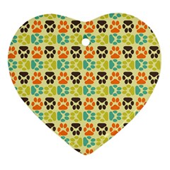 Pattern 220 Heart Ornament (two Sides) by GardenOfOphir