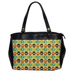 Pattern 220 Oversize Office Handbag by GardenOfOphir