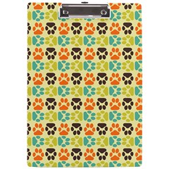 Pattern 220 A4 Acrylic Clipboard by GardenOfOphir