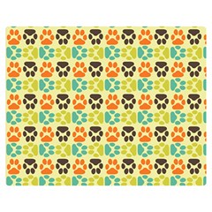 Pattern 220 One Side Premium Plush Fleece Blanket (medium) by GardenOfOphir