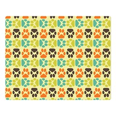 Pattern 220 One Side Premium Plush Fleece Blanket (large) by GardenOfOphir