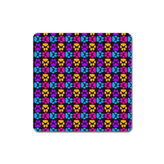 Pattern 221 Square Magnet by GardenOfOphir