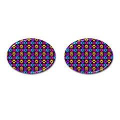 Pattern 221 Cufflinks (oval) by GardenOfOphir